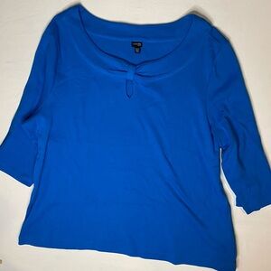 Rafaella Women's Cobalt Blue Blouse
